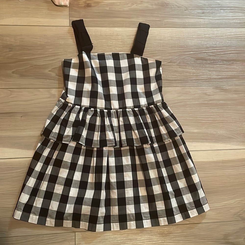 🍁🌻Kate Spade Gingham Dress size 5T🌻🍂